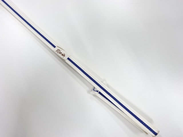 未使用品　正絹　帯留め用　手組三分紐